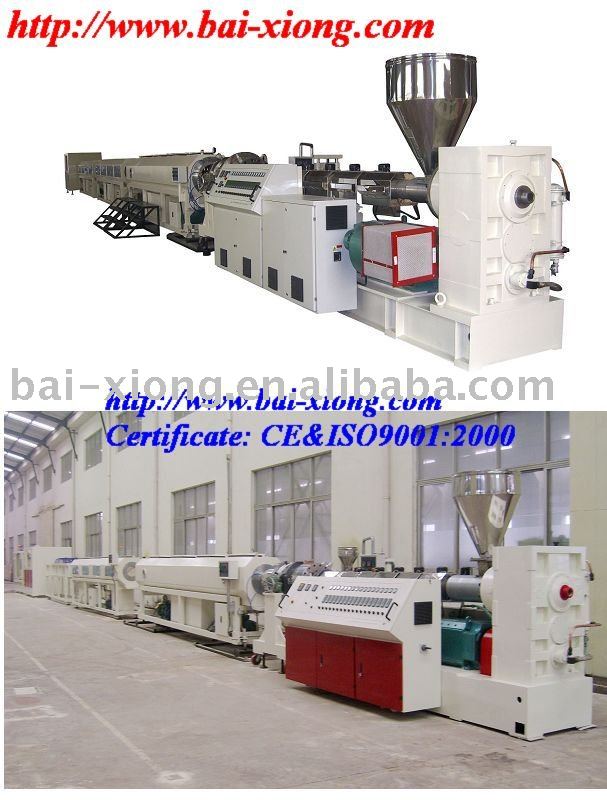 PE extrusion machine