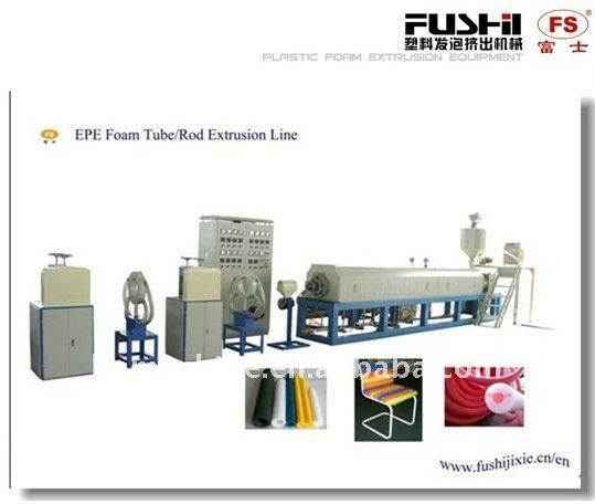 pe foam tube intrusion line