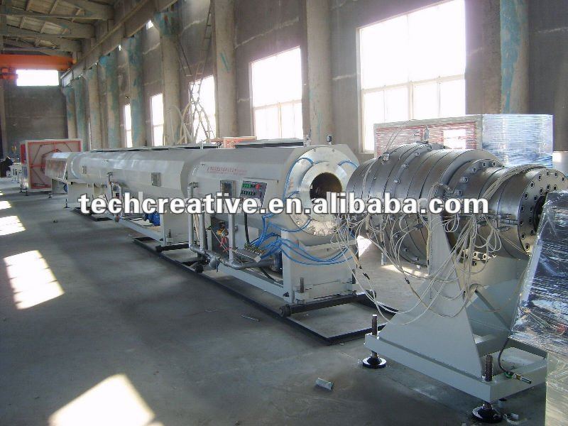 PE pipe production line