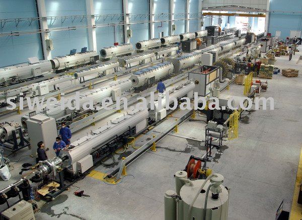 PE Plastic Pipe Production Line