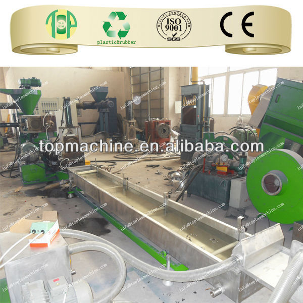 PE PP extruding recycling line| PE PP extruder recycling line| PE PP melting recycling line