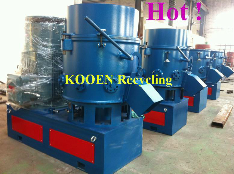 pe pp plastic film agglomerator