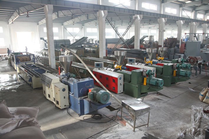 PE.PP WPC Extrusion Line