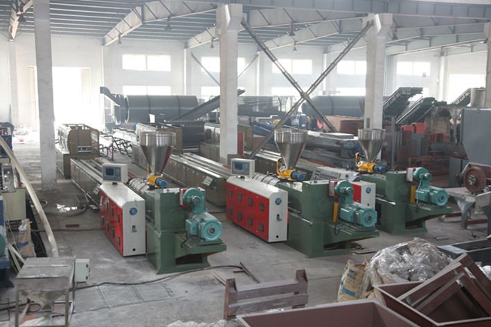 PE.PP WPC Extrusion Line