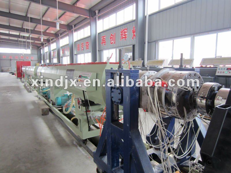 PE/PVC/PP pipe production line plastic machine