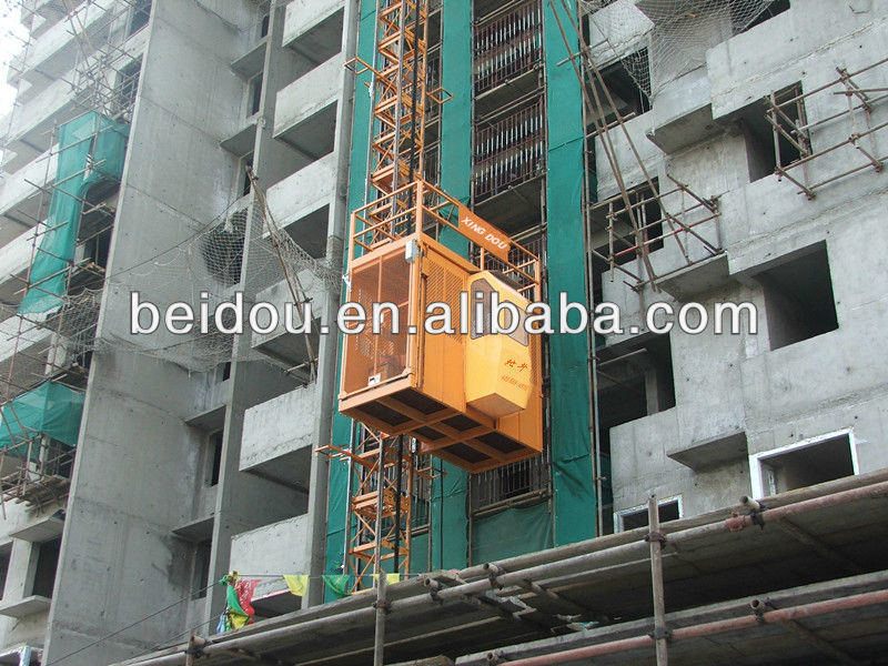 personnel and materials Building hoist