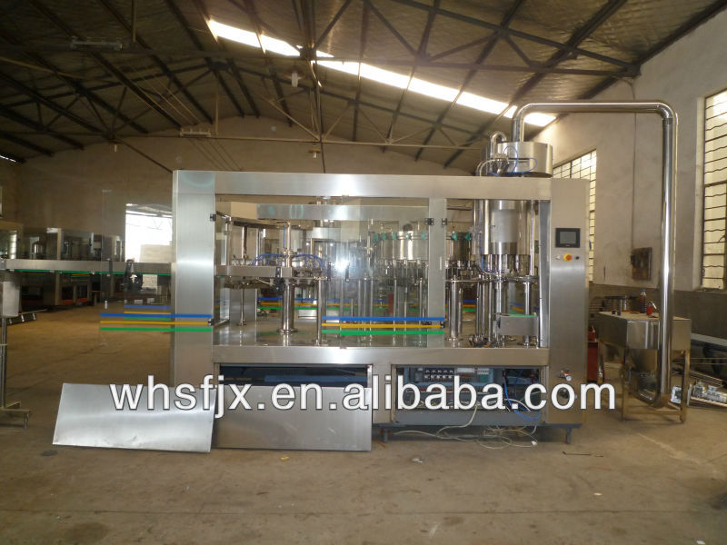 PET bottle Carbonated drink production plant