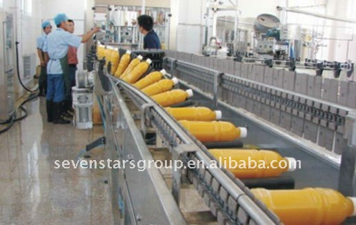 PET bottle inverting sterilization machine