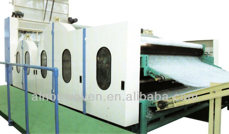 PET nonwoven carding machine