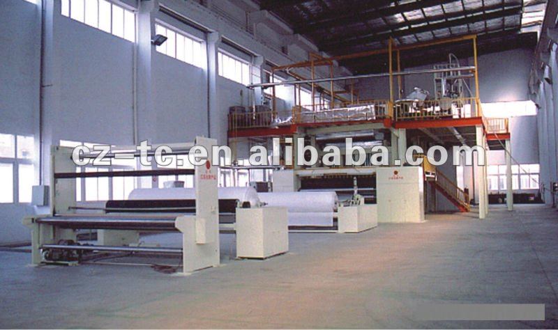 PET nonwoven fabric machinery