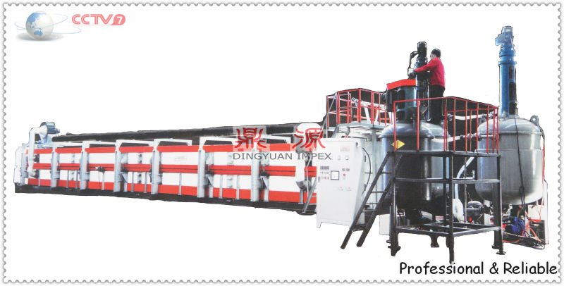 phenolic foam panel machine