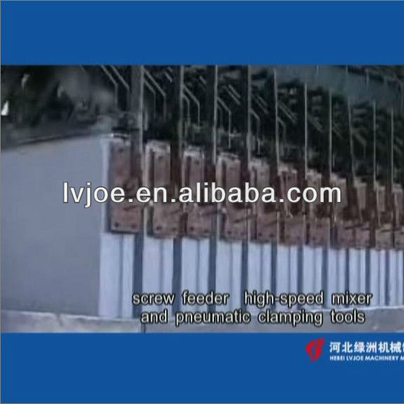 Phosphogypsum block running plant