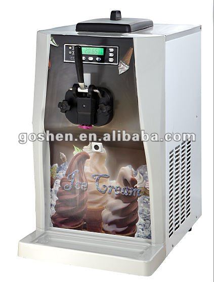 Photo electric sensor soft icecream machine