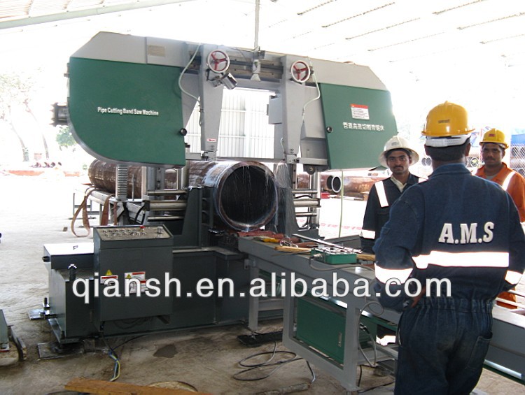 PIPE CUTTING MACHINE;HIGH SPEED PIPE CUTTING BAND SAW MACHINE;PIPE SAWING MACHINE