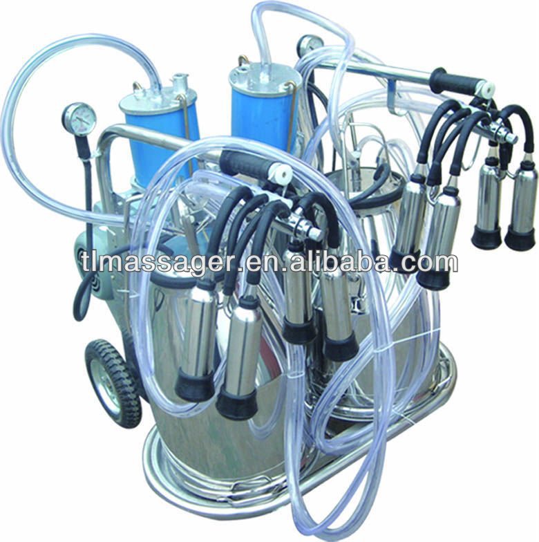 piston portable milking machine for cow