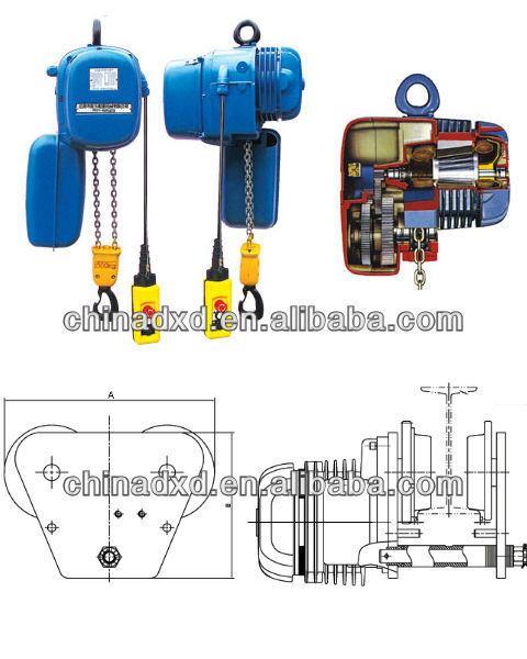 PK model fixed Electric Chain Hoist