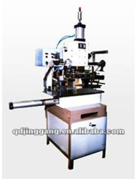 Plane rolling circumference bronzing machine