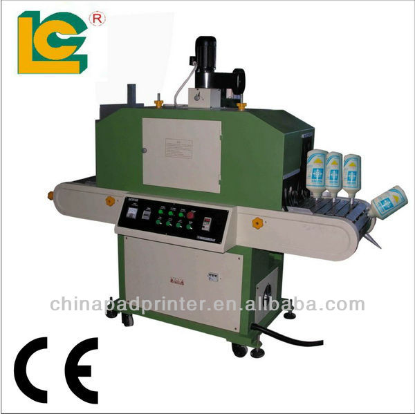 Plane/Round conveyor UV coating dryer Machine