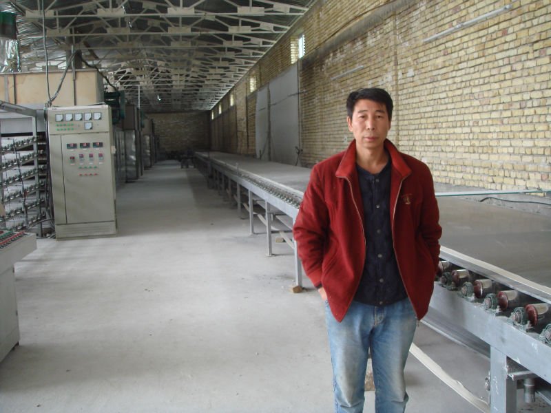 plaster powder production line