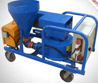 Plaster rendering machine