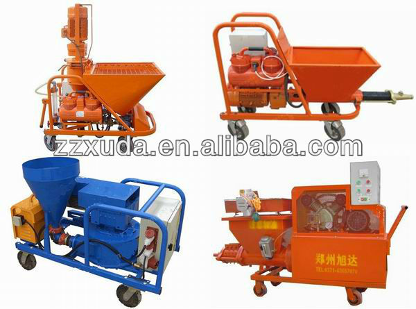 Plaster spraying machine