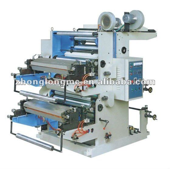 Plastic bag printing machine