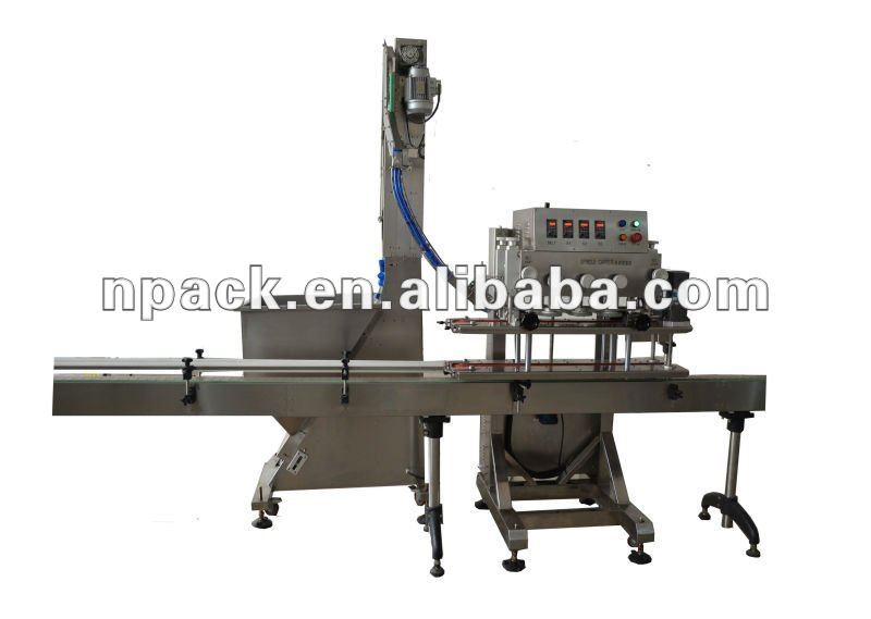 Plastic cap capping machine