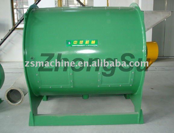 Plastic dewatering machine for PP/PE scrap