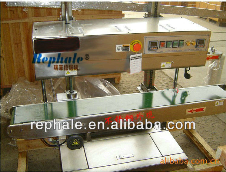 plastic/ film continuous sealing machine 0086 15638185393