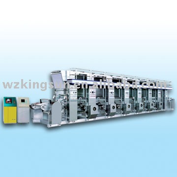 Plastic Film High Speed Computer Control Gravure Printing Machine