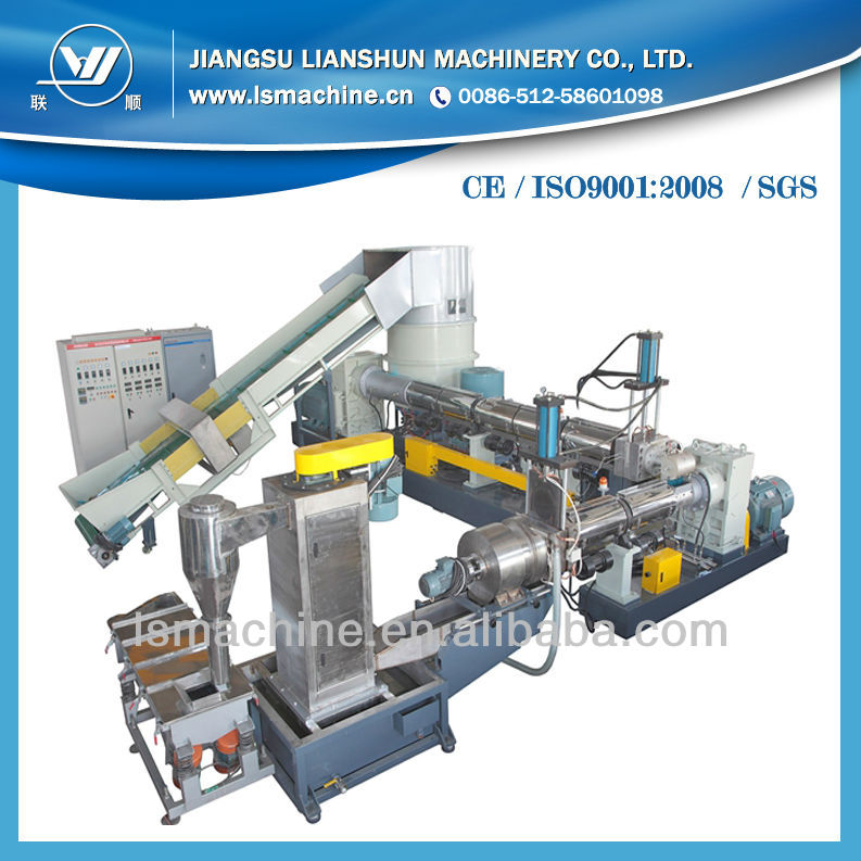 plastic film sheet pelletizing line