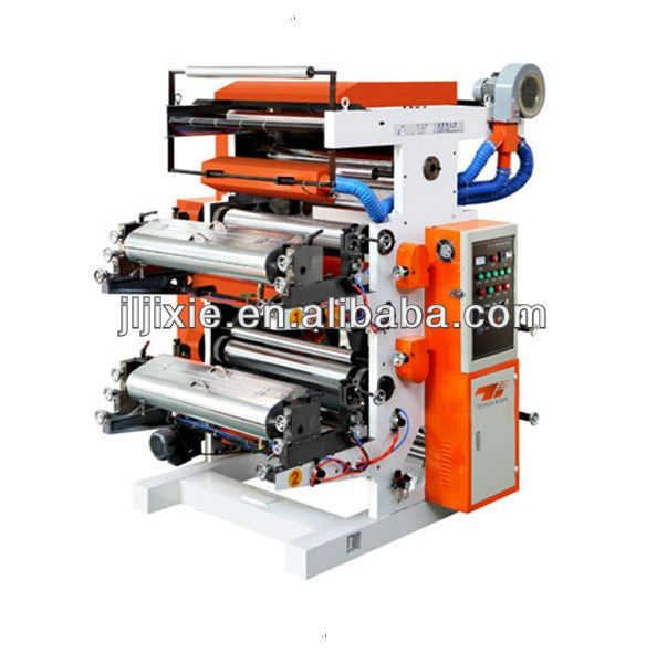 Plastic Film Two-color Flexo Printing Machine