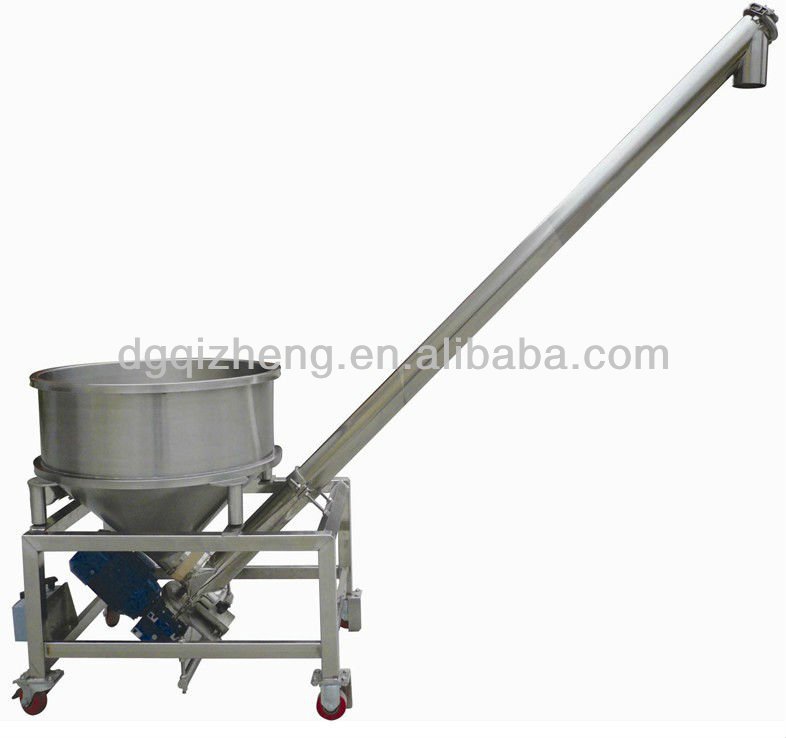 Plastic granule Screw uplifting machine