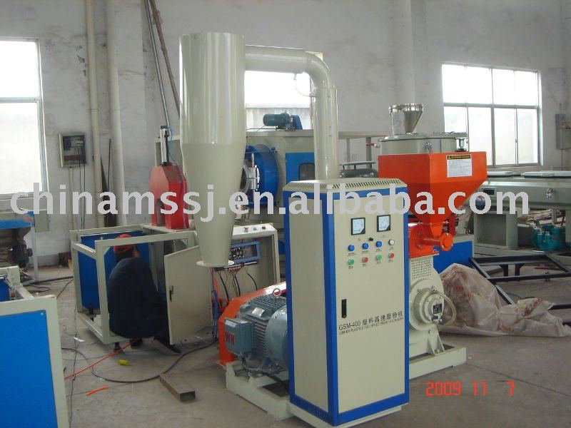 Plastic grinding machine