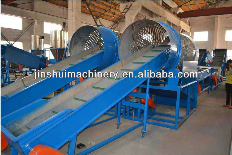 Plastic ldpe granule recycling machine