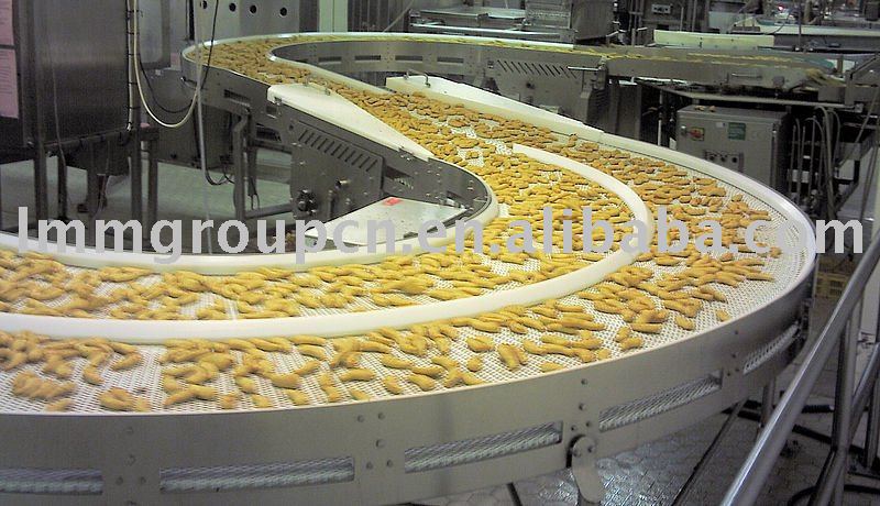 plastic mesh belt food grade conveyor system