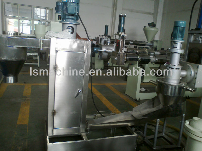 Plastic PE PP film water-ring pelletizing machine