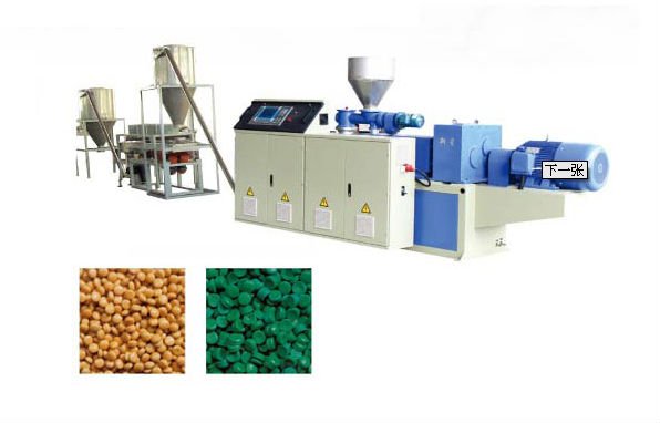 Plastic pellet making machine