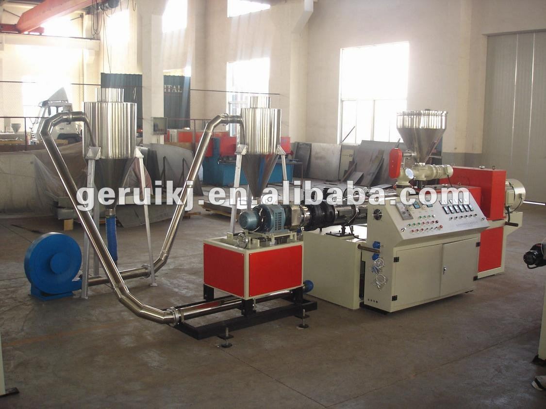 Plastic pelletizing line for PVC granule