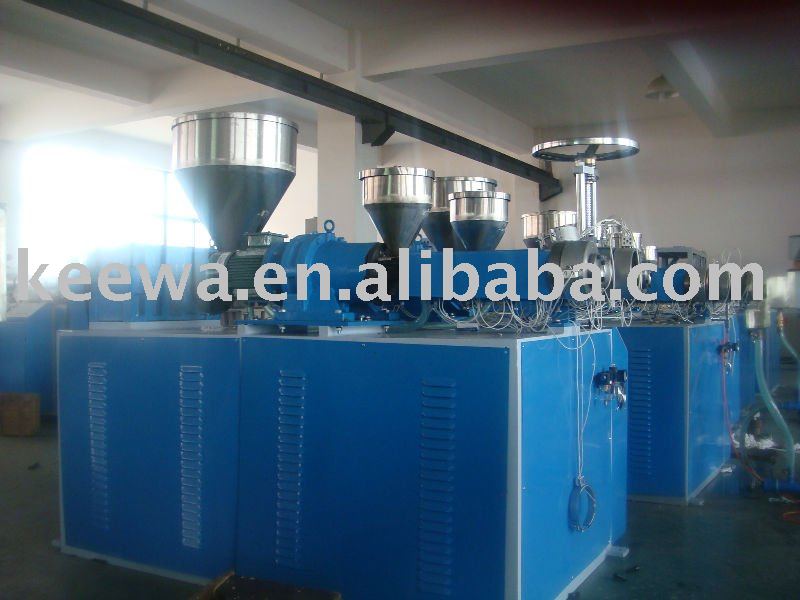 plastic pipe extruder machine