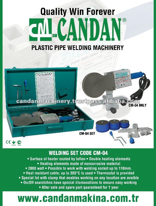 Plastic Pipe Welding Machine CM-04 BIG