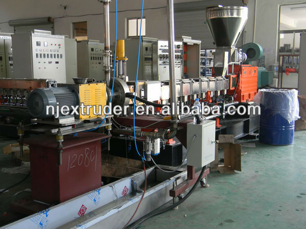 Plastic polymer Underwater pelletizing extruder plant