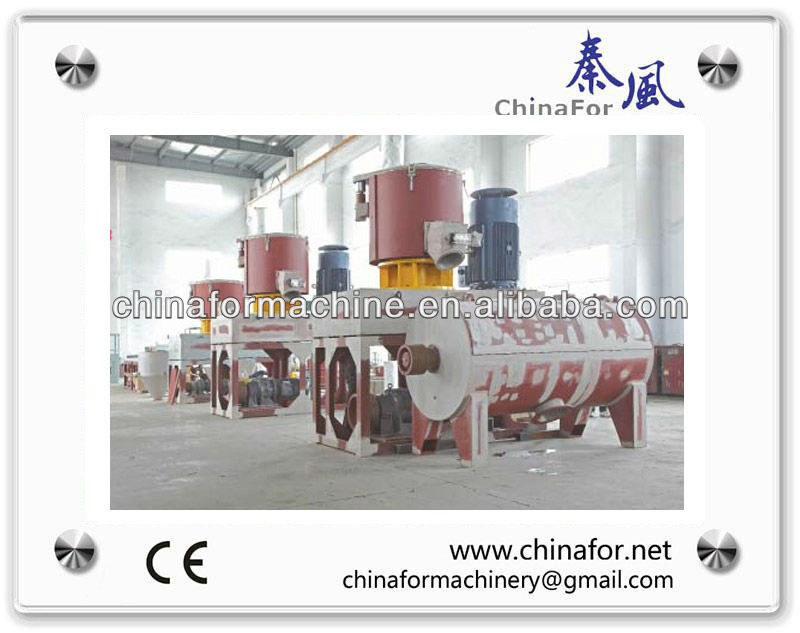 Plastic powders mixer