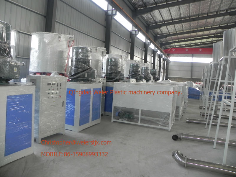 plastic raw material mixer