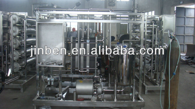 Plate milk/juice pasteurizer machine