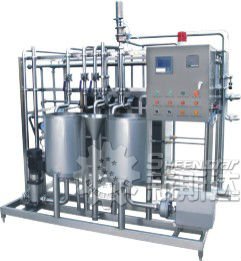 Plate type pasteurizing machine for juice