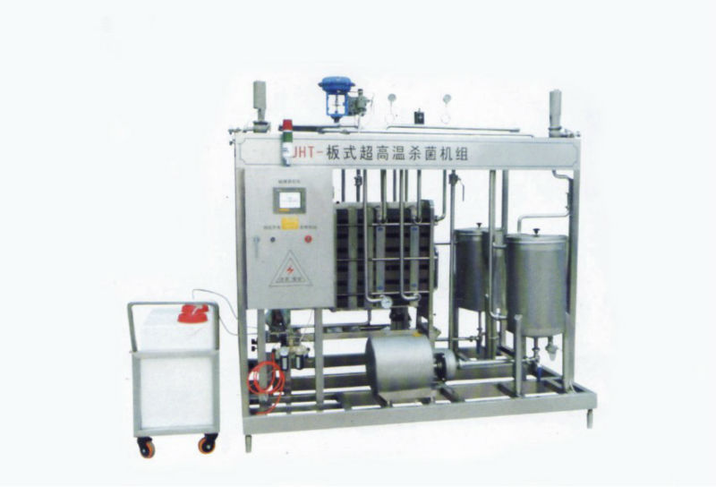 Plate UHT Sterilizer for liqui dairy beverage and juice etc