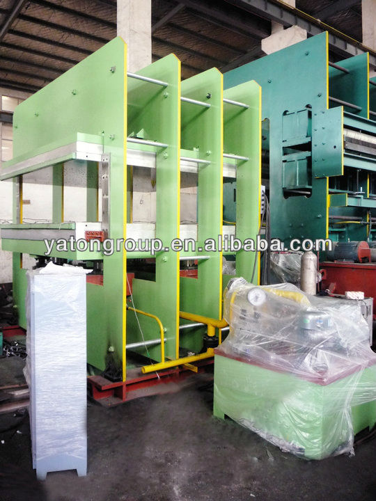 Plate vulcanizing press (Frame structure )