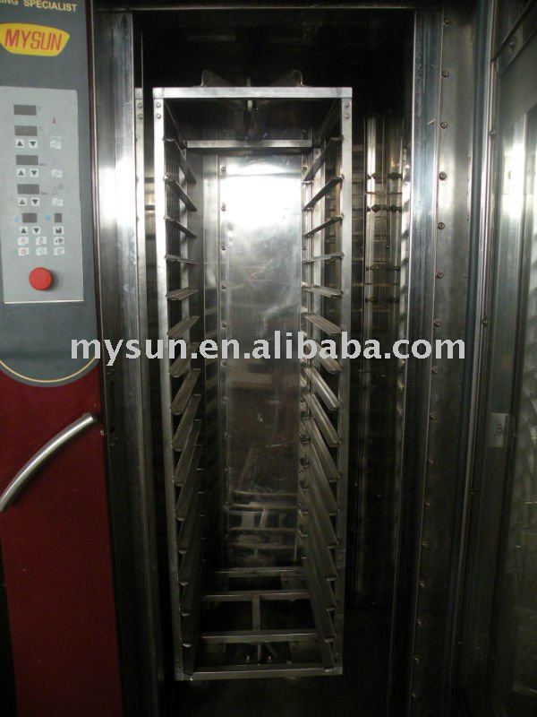 plated 16 trays Rotary Rack Oven baking machinery