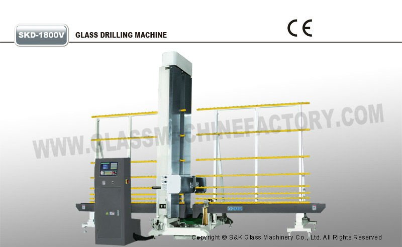 PLC Controlled Glass Drilling Machine